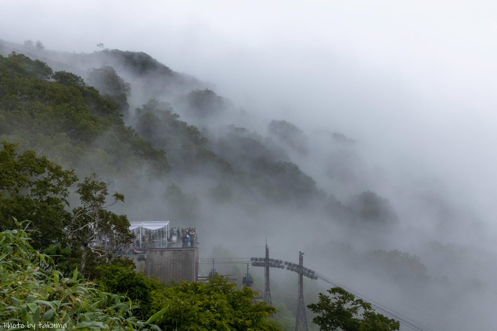 雲の中
