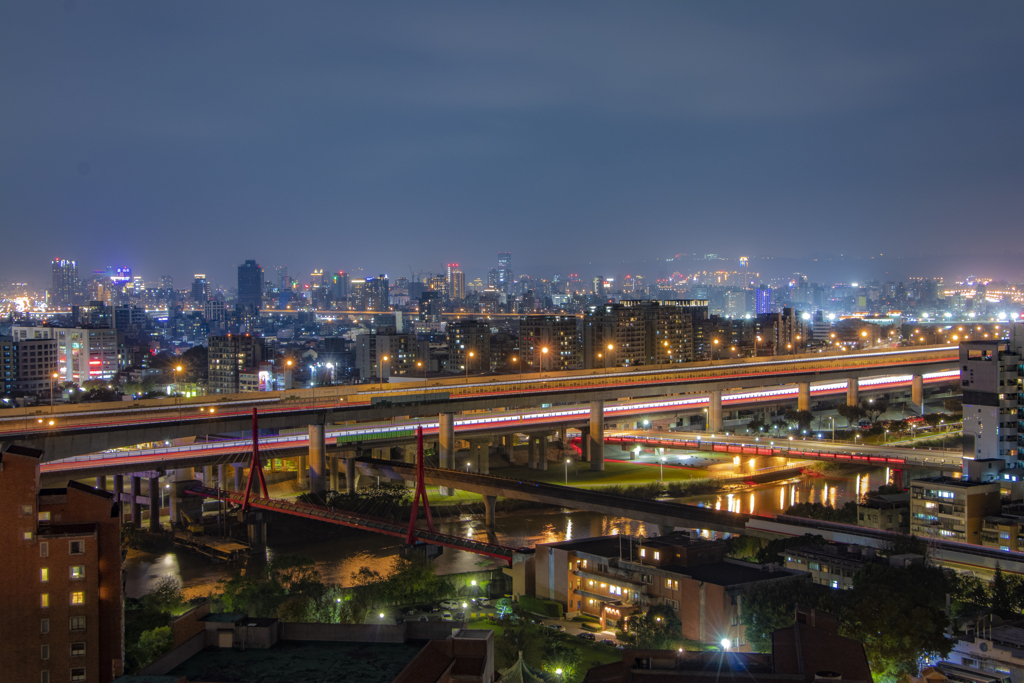 圓山大飯店からの夜景