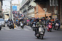 バイクの滝 in 台北