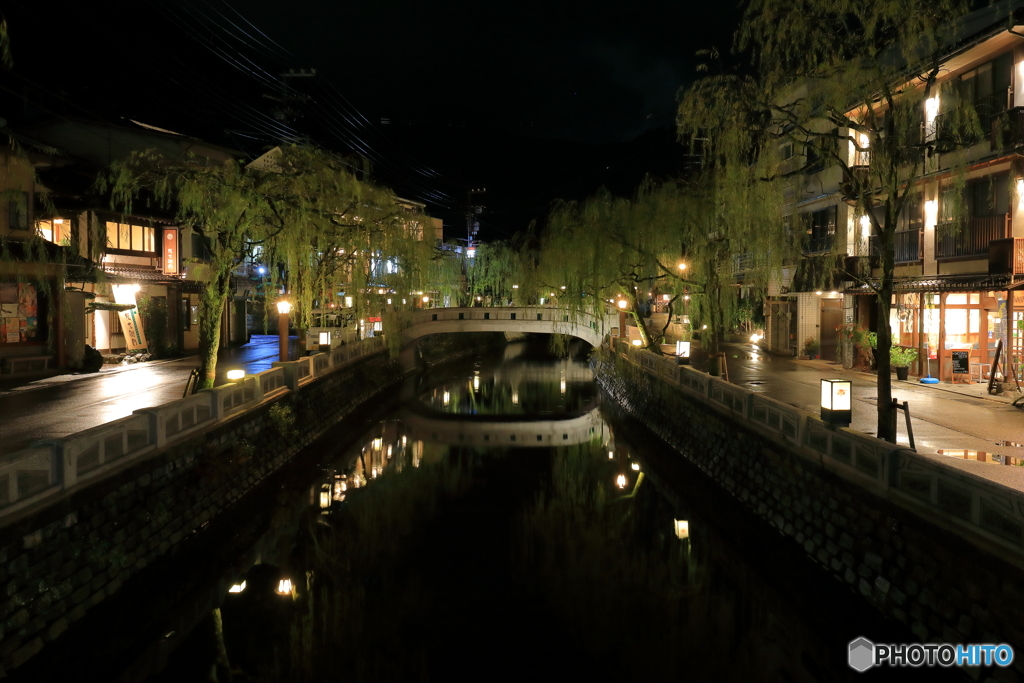 城崎温泉の静かな夜