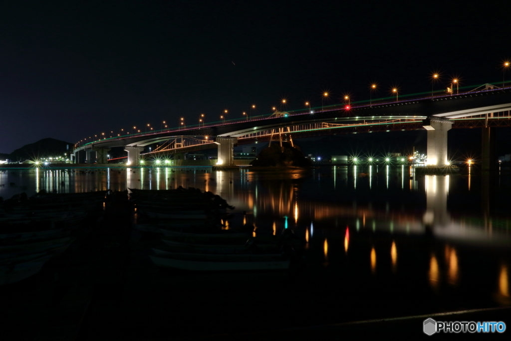 夜の海峡