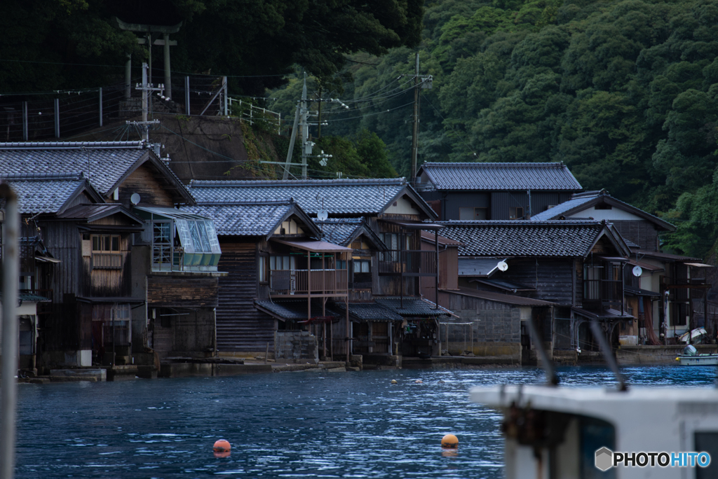 伊根町　舟屋の里