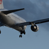 城南島 羽田B滑走路着陸