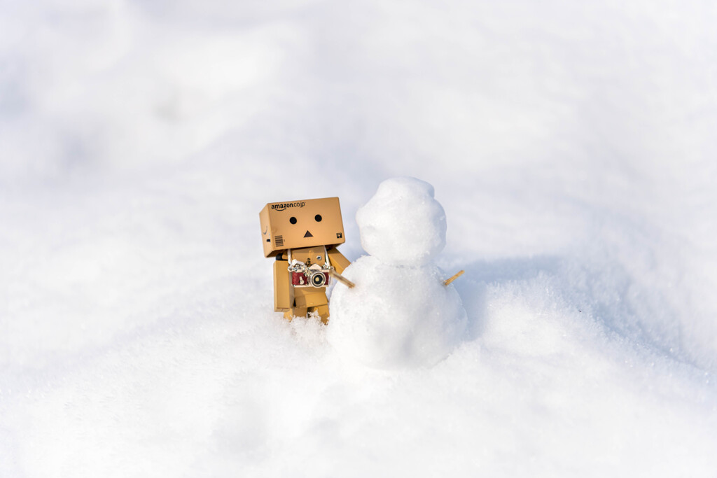 ダンボー君、雪だるまをつくるの2