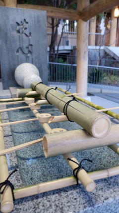 東郷神社にて
