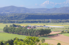 北海道の田園風景