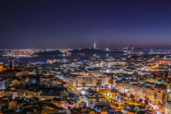 リスボンの夜景