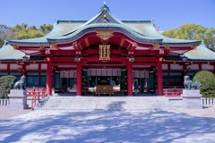 西宮神社境内