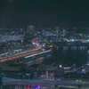 神戸市役所展望ロビーからの眺め　ポートアイランド