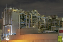 工場夜景　日油尼崎工場