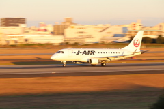 JAL ERJ170 Take off