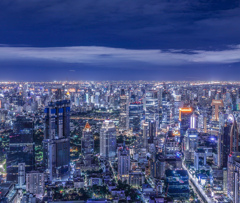 バンコクの夜景