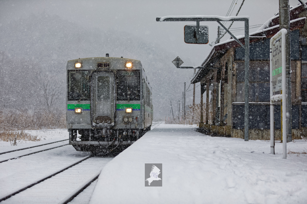 最後の冬(峠下駅 到着)