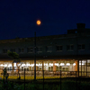 月夜に灯る(留萌駅)