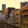 夕暮れ・総武線