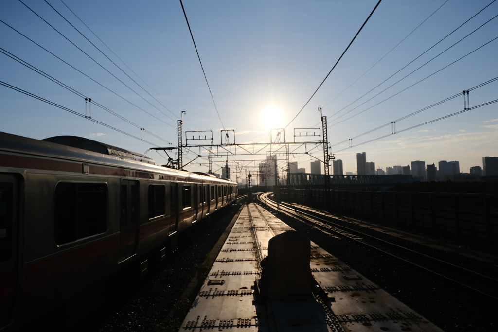 夕日に向かって走れ