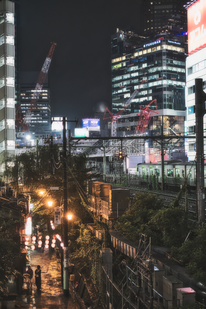 雨上がる