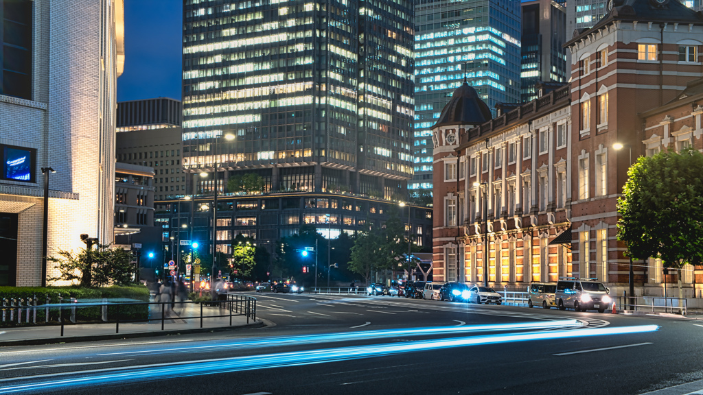 Tokyo Station Solo Night