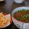 桜エビかきあげと蕎麦