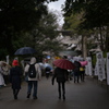 雨中