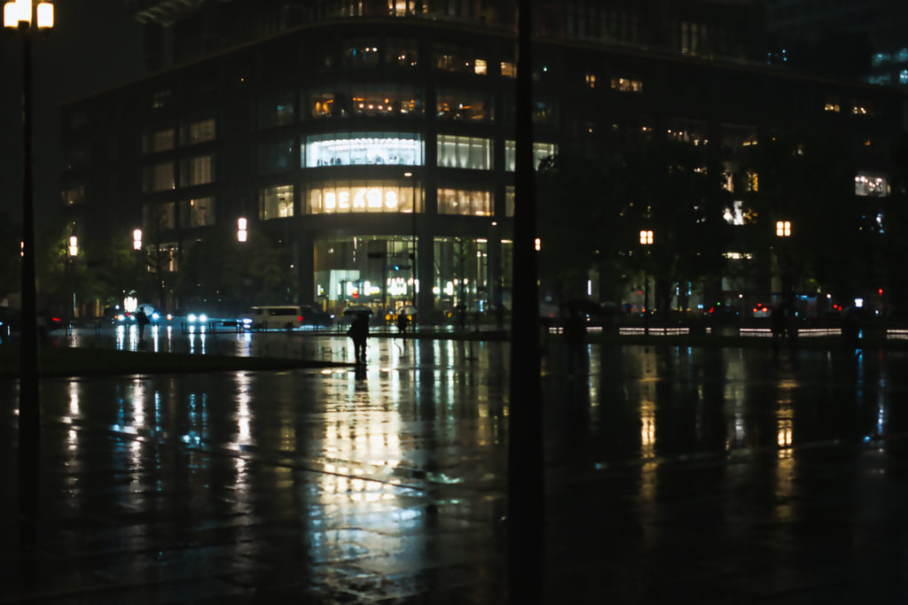 雨の景色を撮りたくて