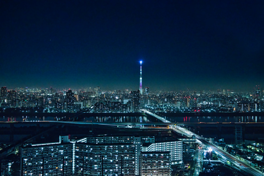 Tokyo night view