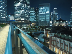 Tokyo Station with Shin MaruBuill