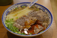日本で食す蘭州ラーメン