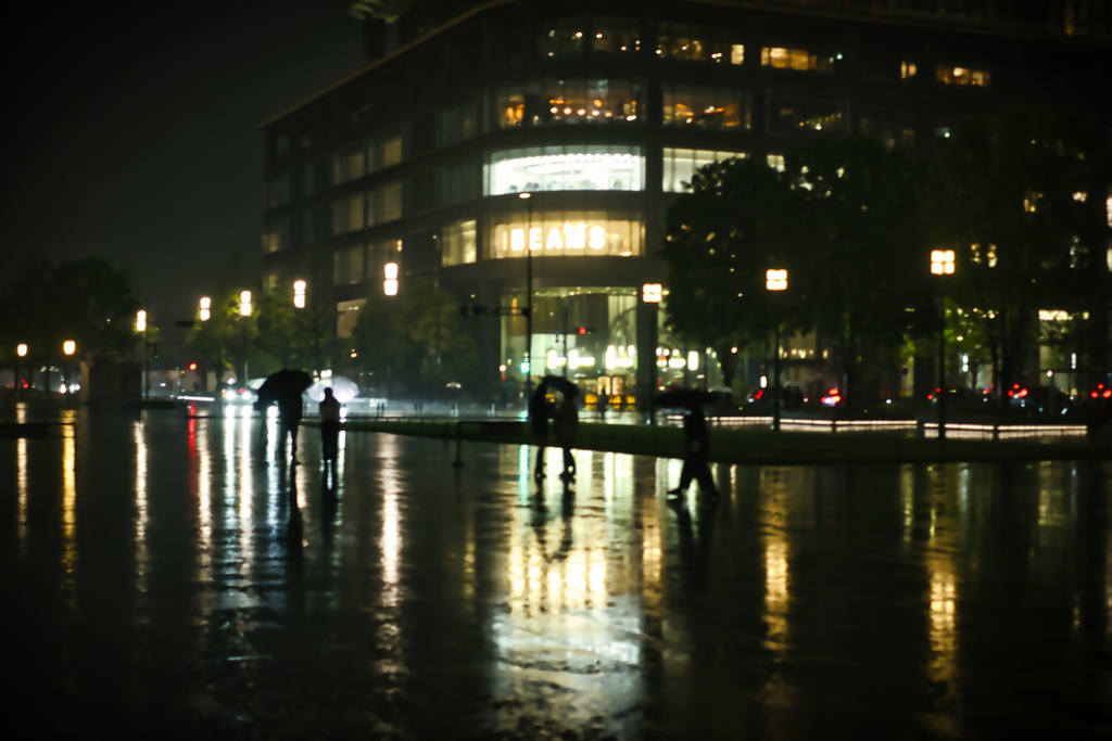 雨の景色を撮りたくて