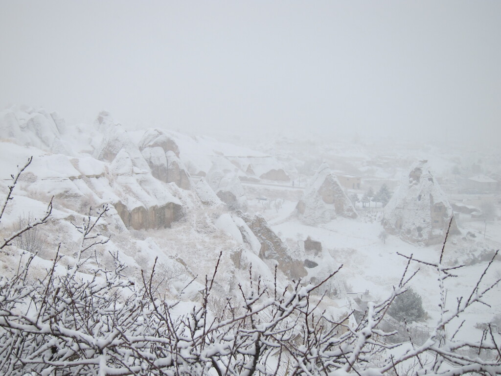 カッパドキアの雪景色(2011)