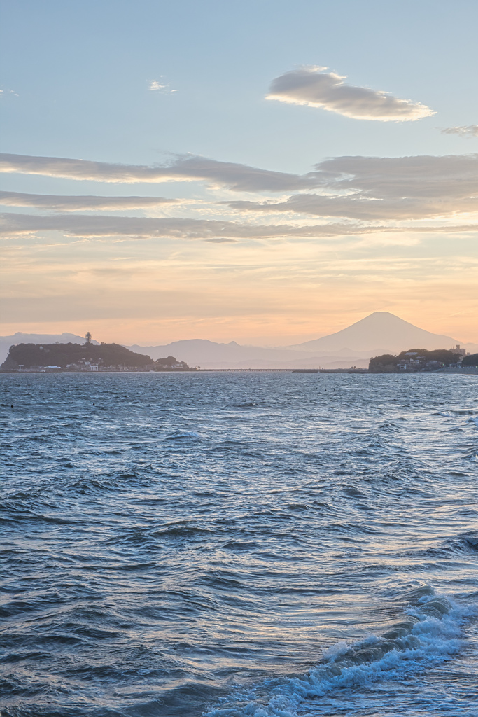 江の島 富士