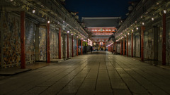 Night of Nakamise street