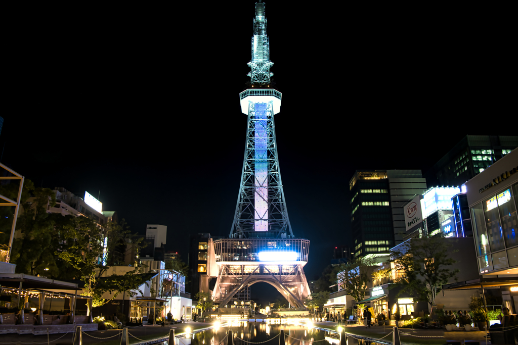 MIRAI TOWERライトアップ