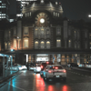 Tokyo station - after the rain