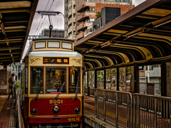都電荒川線・早稲田駅