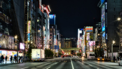 秋葉原電気街夜景