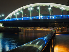 厩橋・蔵前橋を望む