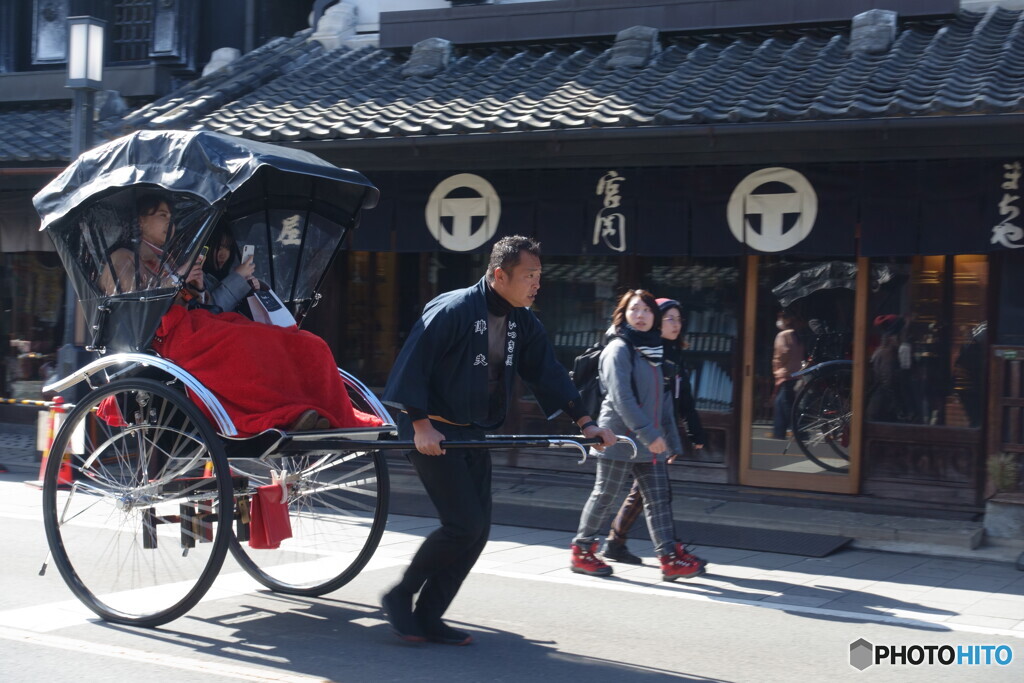 川越 小江戸 人力車