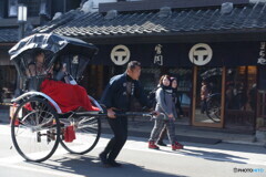 川越 小江戸 人力車