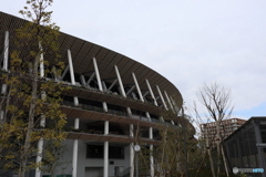 新国立競技場　側面