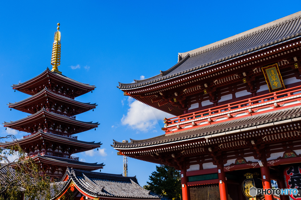 浅草スナップ、浅草寺。