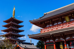 浅草スナップ、浅草寺。