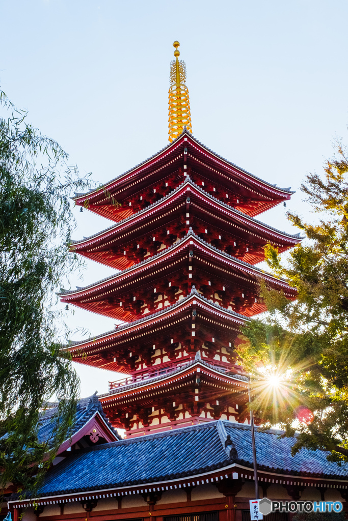 浅草寺五重塔
