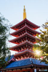 浅草寺五重塔