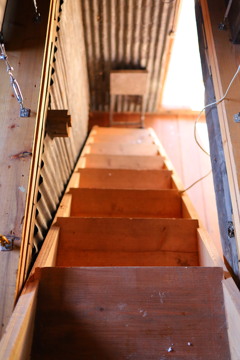 アトリエの階段