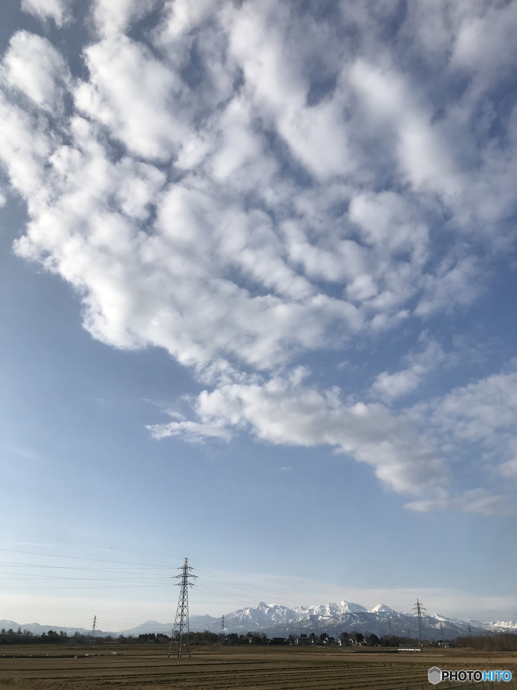 頚城平野と妙高山