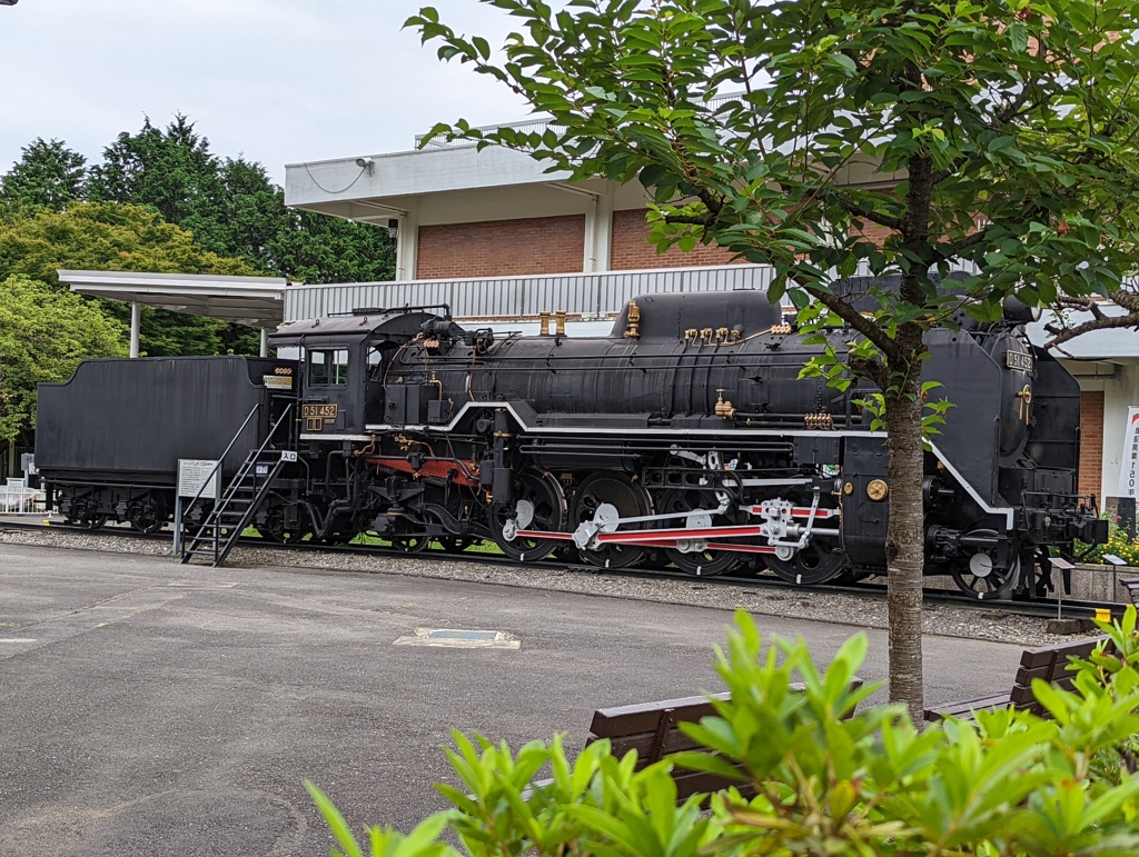 D51形蒸気機関車 青梅鉄道公園