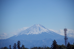 富士山 小淵沢駅展望台 2022.02.24