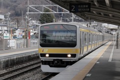 JR東日本 E231系 下諏訪駅 回送