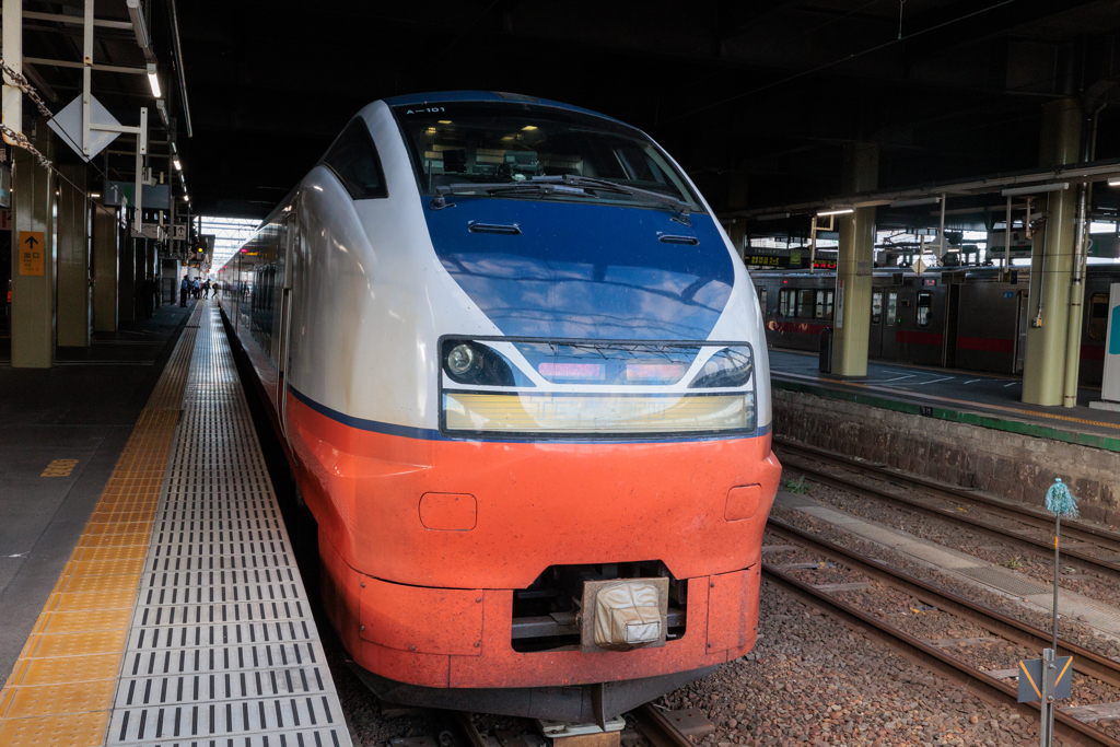 JR東日本 E751系 弘前駅 奥羽本線 特急つがる 2022.10.26